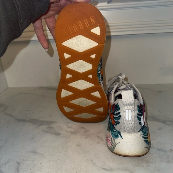 NOBULL Floral Sneakers - White Multicolor - Picture 2 of 4